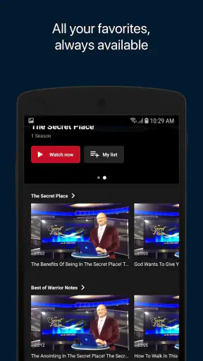 Warrior Notes TV screenshot