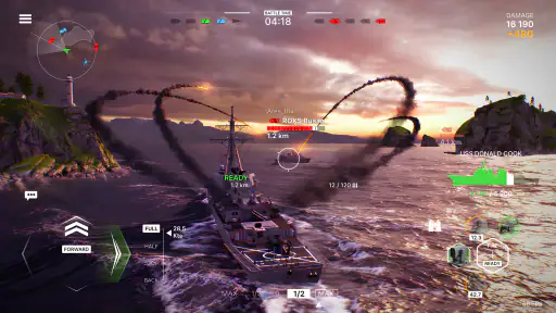 Warships Mobile 2: Seeschlacht screenshot