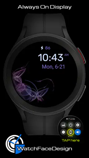 WaTchG008: Digital watch face screenshot
