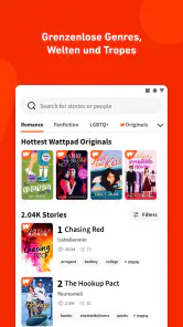 Wattpad - Wo Geschichten leben screenshot