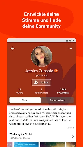 Wattpad - Wo Geschichten leben screenshot