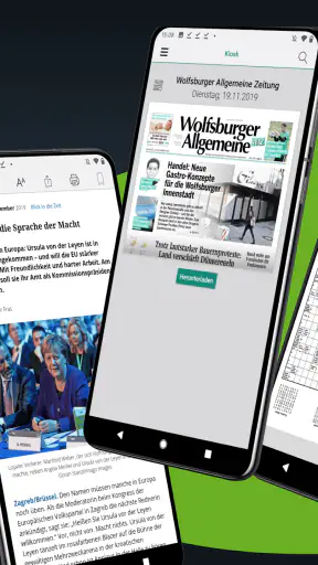WAZ E-Paper screenshot