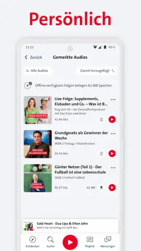 WDR 2 - Radio screenshot