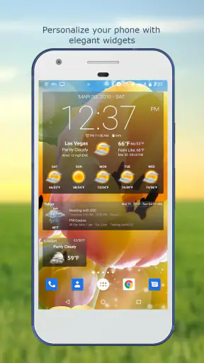 Weather & Clock Widget Plus screenshot