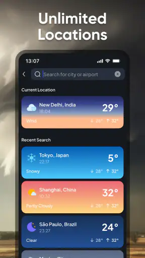 Weather Radar Live Map screenshot