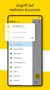 WEB.DE Mail, Cloud & News screenshot