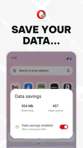 Webbrowser Opera Mini screenshot