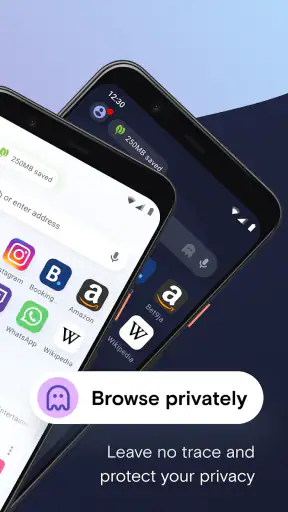 Webbrowser Opera Mini Beta screenshot