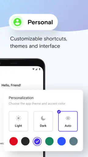 Webbrowser Opera Mini Beta screenshot