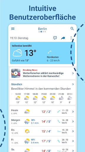 Wetter 14 Tage - Meteored screenshot
