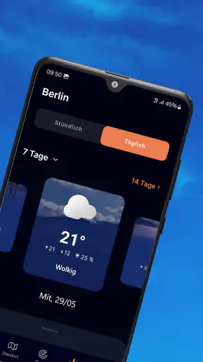 Wetter Heute Und Regenradar screenshot
