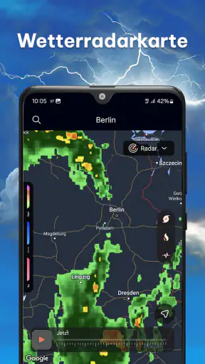 Wetter Heute Und Regenradar screenshot