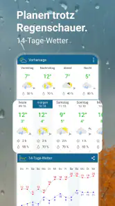 WetterOnline mit RegenRadar screenshot