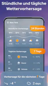 Wettervorhersage mit Radar screenshot