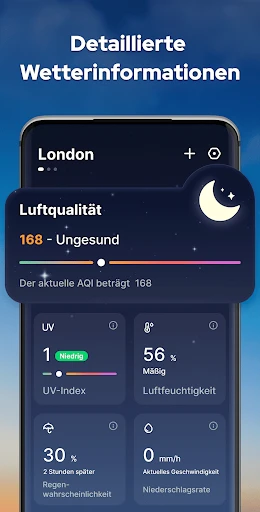 Wettervorhersage mit Radar screenshot