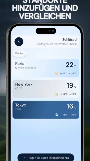Wetterwarnung: UV•Wind•Widget screenshot