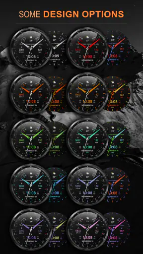 WFP 311 Modern watch face screenshot