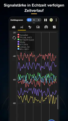 WiFi Analyzer screenshot