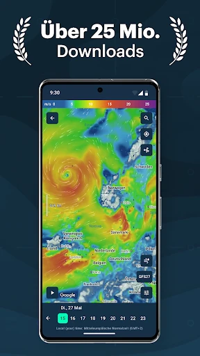 Windy.app: Windkarte, Gezeiten screenshot