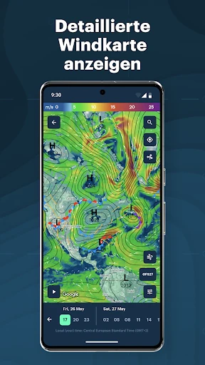 Windy.app: Windkarte, Gezeiten screenshot