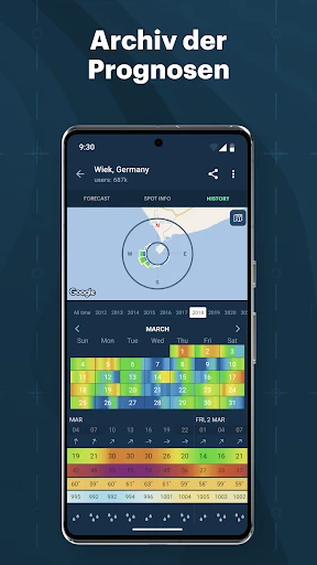 Windy.app: Windkarte, Gezeiten screenshot