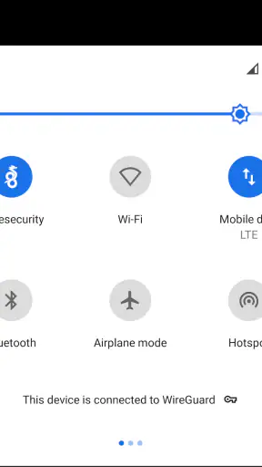 WireGuard screenshot