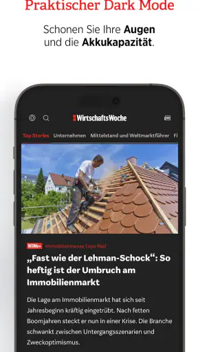 WirtschaftsWoche - Nachrichten screenshot