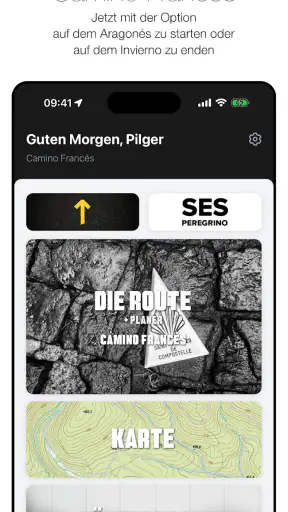 Wise Pilgrim Camino Francés screenshot