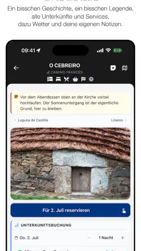 Wise Pilgrim Camino Francés screenshot