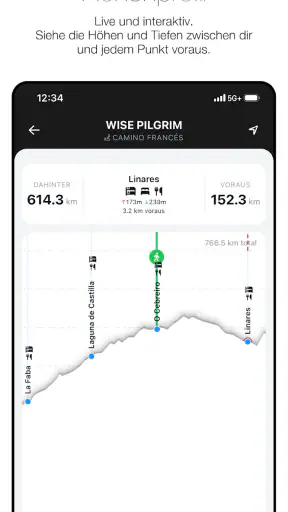 Wise Pilgrim Camino Francés screenshot