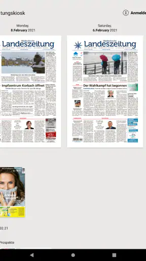 WLZ ePaper screenshot