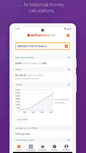 WolframAlpha screenshot