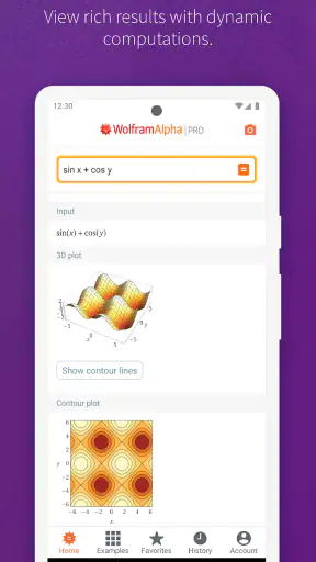 WolframAlpha screenshot