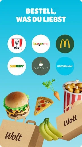Wolt: Essen, Shopping & mehr screenshot