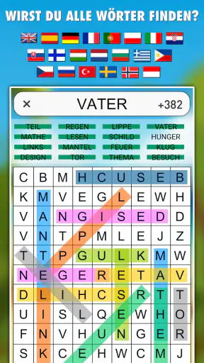 Wortsuchrätsel screenshot