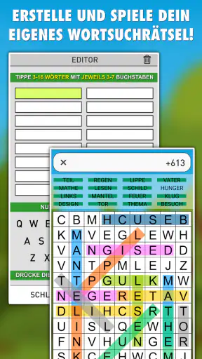 Wortsuchrätsel screenshot