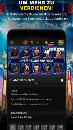 WWE SLAM von Topps® screenshot