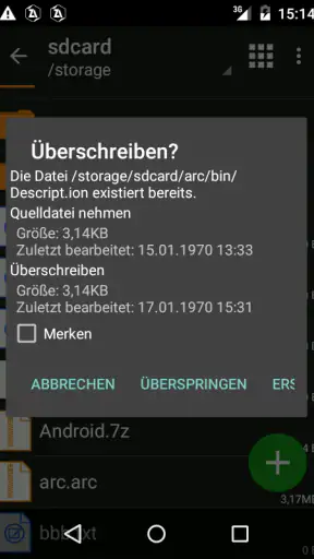 ZArchiver screenshot