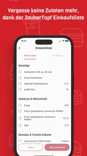 ZauberTopf Rezepte screenshot