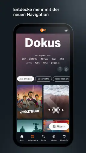 ZDF | Streaming und Live-TV screenshot