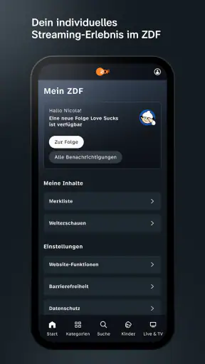ZDF | Streaming und Live-TV screenshot