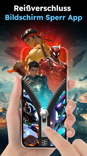 Zipper Lock Wallpapers Screen screenshot