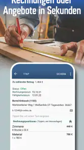 ZUGFeRD Rechnung & Angebot App screenshot