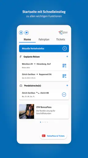 ZVV screenshot