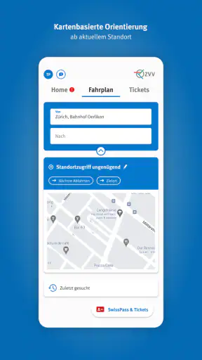 ZVV screenshot