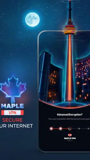 فیلتر شکن قوی پرسرعت Maple VPN screenshot