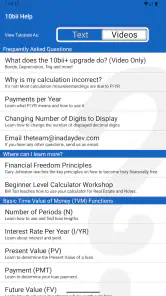 10bii Financial Calculator screenshot