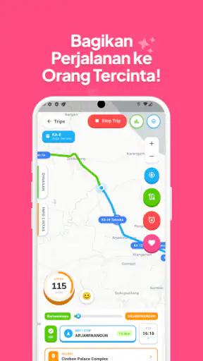 168Railway: Tracking Kereta screenshot