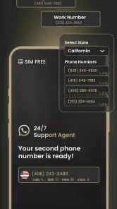 2nd Line+ Second Number & eSIM screenshot