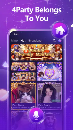 4Party: Voice Chat & Friends screenshot